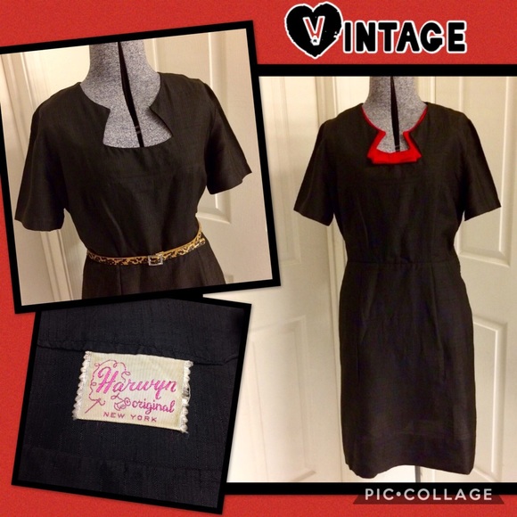 Vintage Dresses & Skirts - VINTAGE Mid-century DRESS